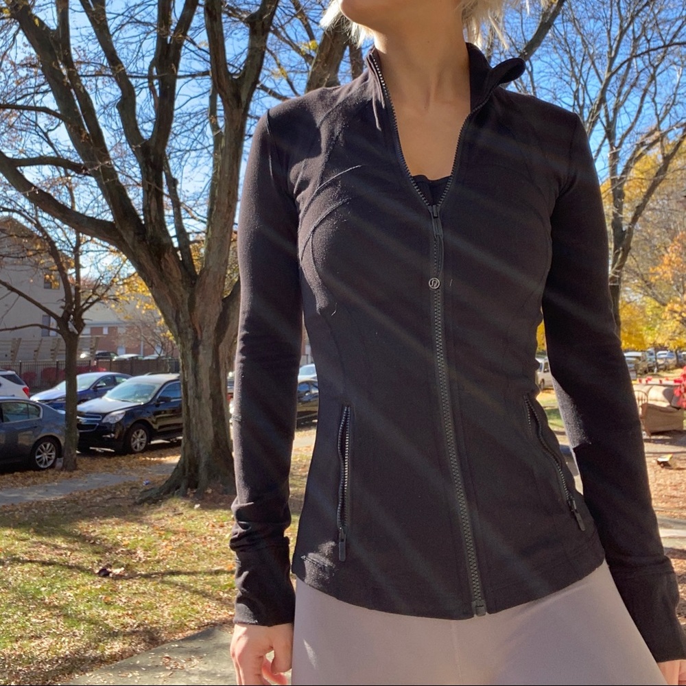 Lululemon black define jacket size 2